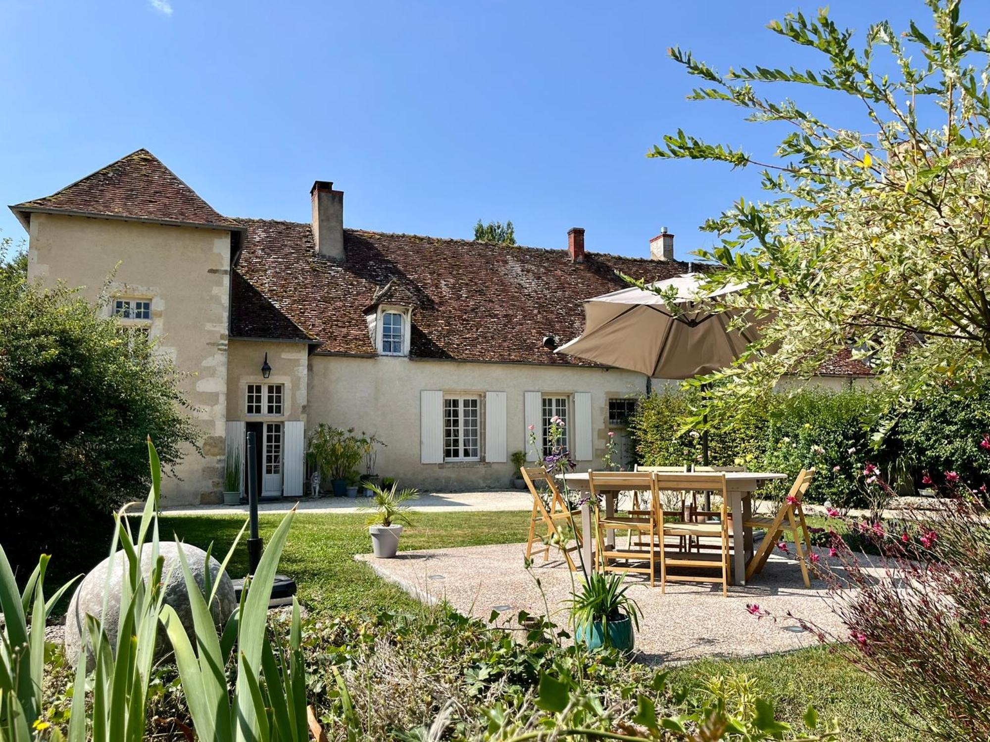 O2 Tours Bed & Breakfast Ourouer-les-Bourdelins ภายนอก รูปภาพ